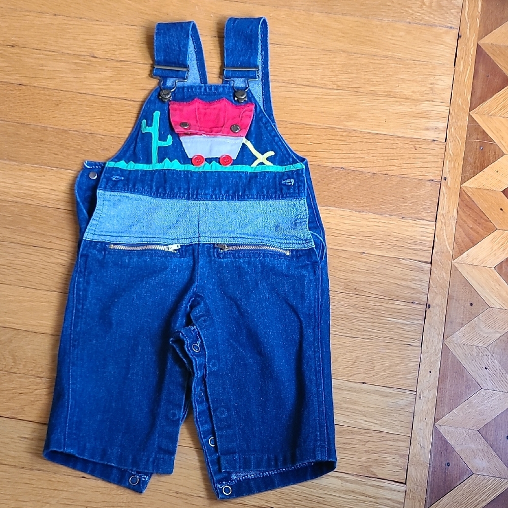 Vintage Hush Puppies Western Overalls